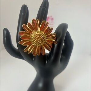 No tarnish 304 stainless steel open back flower